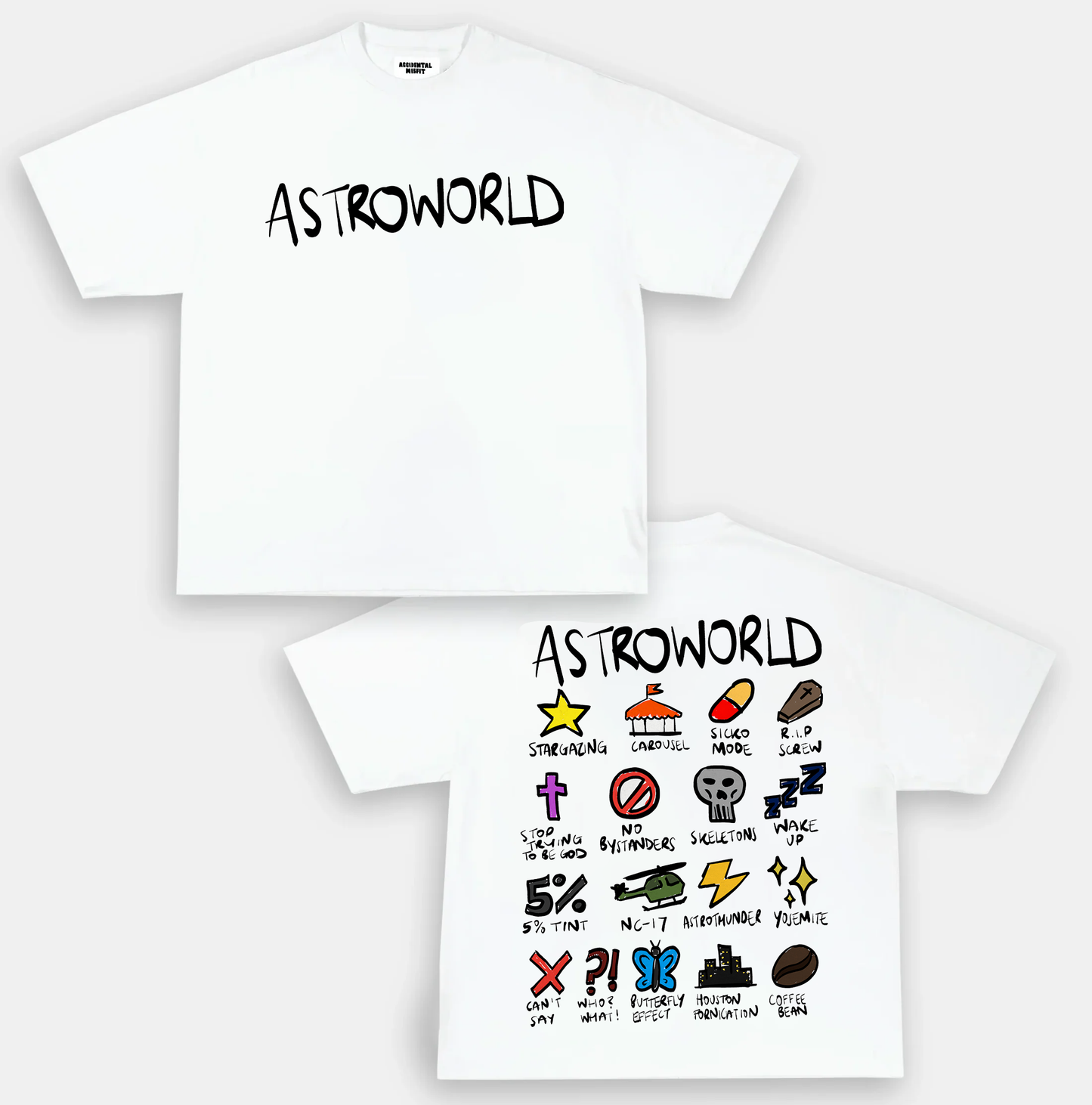 TRAVIS SCOTT ASTROWORLD SKETCHBOOK