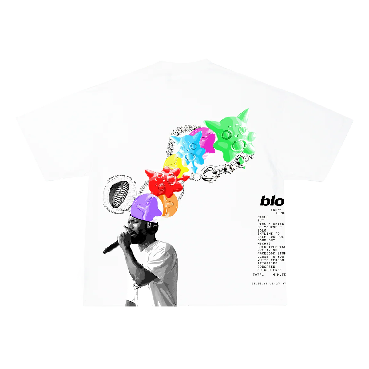 FRANK OCEAN "BLONDE" ALLOVER PRINT